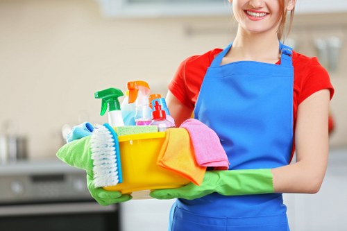 Professional house cleaning in W8 for a tidy modern home