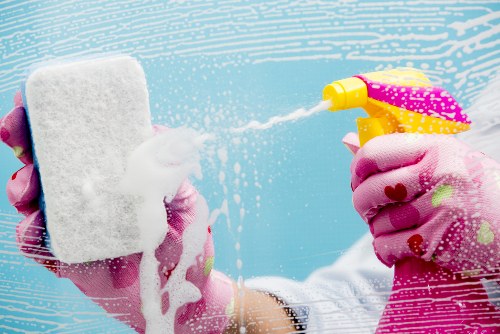 Dust removal and surface cleaning after renovation in W8