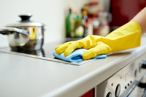 Restoring shine and hygiene with hard floor cleaning in W8